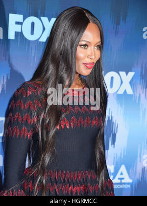 Los Angeles, USA. 11. Januar 2017. Naomi Campbell 093 Ankunft am FOX All-Star Party 2017 Winter TCA Tour im Langham Hotel am 11. Januar 2017 in Pasadena © Gamma-USA/Alamy Live News Stockfoto