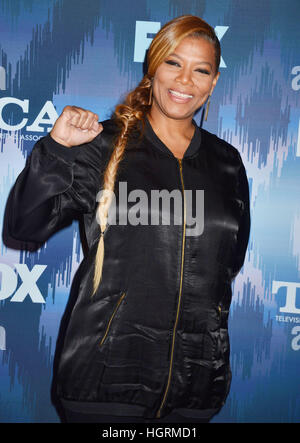 Los Angeles, USA. 11. Januar 2017. Queen Sie Latifah 101 Ankunft am FOX All-Star Party 2017 Winter TCA Tour im Langham Hotel am 11. Januar 2017 in Pasadena © Gamma-USA/Alamy Live News Stockfoto