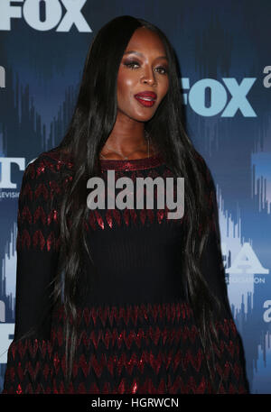 Pasadena, USA. 11. Januar 2017. Naomi Campbell besucht die 2017 FOX All-Star-Winter TCA Party im Langham Huntington Hotel statt. © F. lernen/AdMedia/ZUMA Draht/Alamy Live-Nachrichten Stockfoto