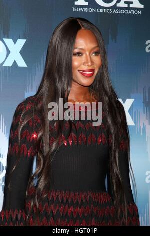 Pasadena, CA. 11. Januar 2017. Naomi Campbell im Ankunftsbereich für 2017 FOX TCA Press Wintertour, The Langham Huntington, Pasadena, CA 11. Januar 2017. © Priscilla Grant/Everett Collection/Alamy Live-Nachrichten Stockfoto