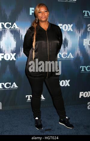 Pasadena, CA. 11. Januar 2017. Queen Latifah, Dana Owens im Ankunftsbereich für 2017 FOX TCA Press Wintertour, The Langham Huntington, Pasadena, CA 11. Januar 2017. © Priscilla Grant/Everett Collection/Alamy Live-Nachrichten Stockfoto