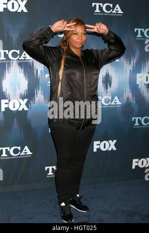 Pasadena, CA. 11. Januar 2017. Queen Latifah, Dana Owens im Ankunftsbereich für 2017 FOX TCA Press Wintertour, The Langham Huntington, Pasadena, CA 11. Januar 2017. © Priscilla Grant/Everett Collection/Alamy Live-Nachrichten Stockfoto