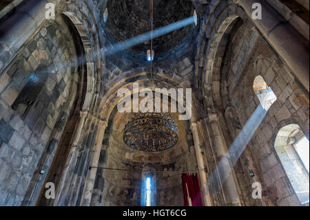 Haghpat Kloster aus dem 11. Jahrhundert, Interieur, Haghpat, Lori Provinz, Armenien, Kaukasus, Naher Osten, Asien, UNESCO-Weltkulturerbe Stockfoto