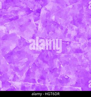 Nahtlose Muster. Lila Aquarell Hintergrund. Vektor-Illustration. Stock Vektor