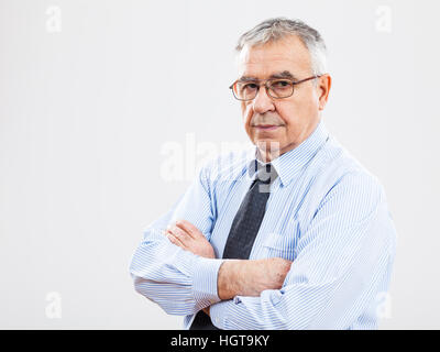 Senior-Unternehmer. Stockfoto