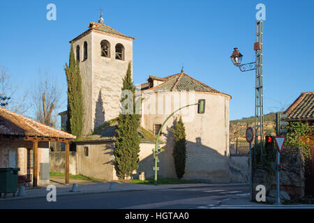 Segovia - romanische Kirche Iglesia de San Marco. Stockfoto