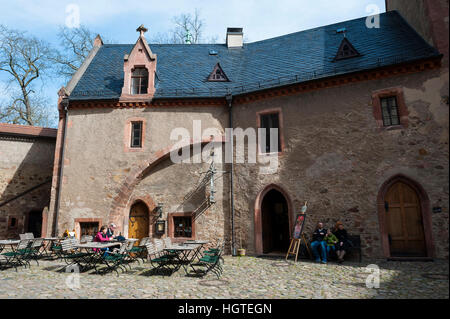 Burg Kriebstein, Landkreis Mittelsachsen in Sachsen, Deutschland, Europa Stockfoto