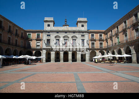 Plaza del Mercado Chico, Avila, UNESCO World Heritage Site, Spanien Stockfoto