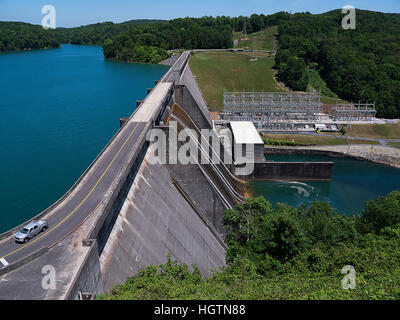 See-Norris gebildet durch den Norris Damm auf dem Fluss Clinch in Tennessee Valley USA Stockfoto