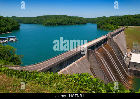 See-Norris gebildet durch den Norris Damm auf dem Fluss Clinch in Tennessee Valley USA Stockfoto