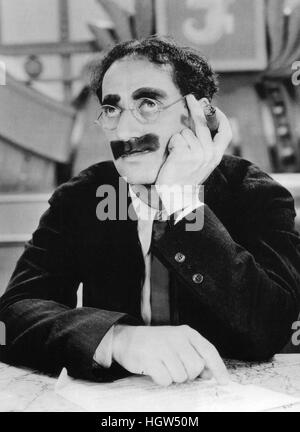 DUCK SOUP 1933 Paramount Pictures Film mit Groucho Marx Stockfoto