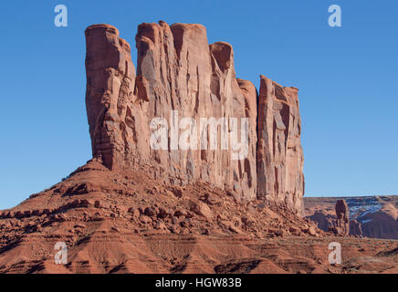 Camel Butte, Monument Valley Navajo Tribal Park, Utah, USA Stockfoto