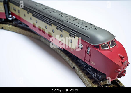 Märklin Trans Europa Express Model Train Stockfoto