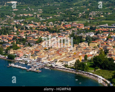 Bardolino, Gardasee, Veneto, Italien Stockfoto