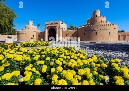 Al Ain Palace Museum, Al Ain, Vereinigte Arabische Emirate Stockfoto