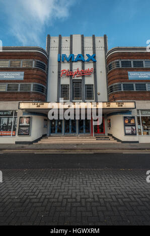 Art-Deco-Spielhaus Kino, Perth, Schottland, UK, Stockfoto