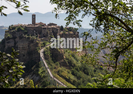 Civita di Bagnoregio, Viterbo, Italien Stockfoto