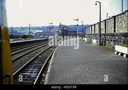 Whitby Vorbahnhof Stockfoto