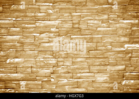 Muster der dekorativen alten Steinmauer Hintergrund Stockfoto