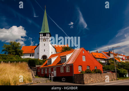 Altstadt, Ronne, Insel Bornholm, Dänemark Stockfoto