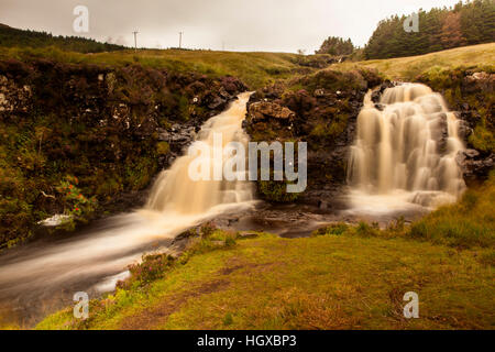 Fee-Pools, schwarz Cullins, Glenbrittle, Isle Of Skye, Schottland, Großbritannien Stockfoto