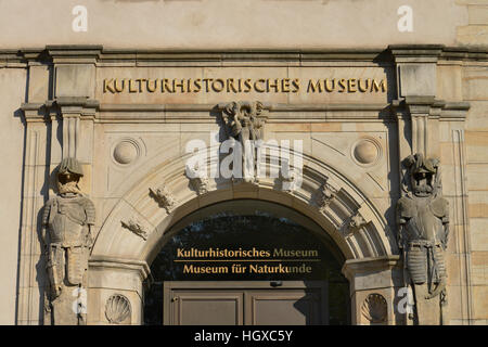 Ortsgemeinde Museum, Otto-von-Guericke-Straße, Magdeburg, Sachsen-Anhalt, Deutschland Stockfoto