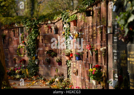 Graeber, Alter St.-Matthäus-Kirchhof, Schöneberg, Berlin, Deutschland, Alter St.-Matthäus-Kirchhof Stockfoto