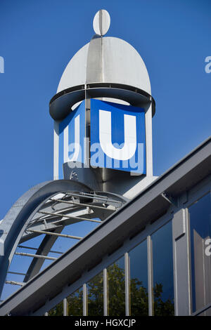 U-Bahnhof, Nollendorfplatz, Schöneberg, Berlin, Deutschland Stockfoto