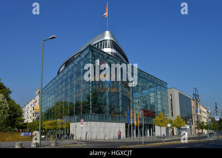 CDU Bundesparteizentrale, Klingelhoeferstrasse, Tiergarten, Berlin, Deutschland, Klingelhöferstrasse Stockfoto