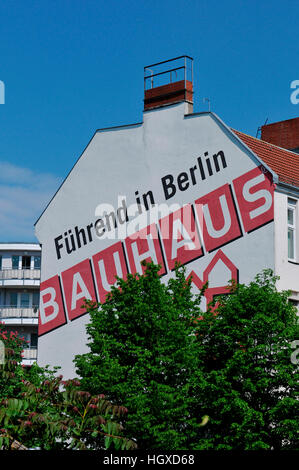Bauhaus, Werbung, Fregestraße, Steglitz, Berlin, Deutschland Stockfoto