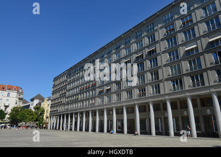 Leibnizkolonnaden, Walter-Benjamin-Platz, Leibnizstraße, Charlottenburg, Berlin, Deutschland Stockfoto