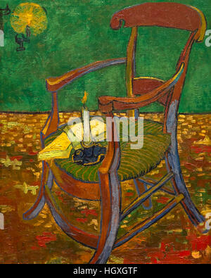 Gauguins Stuhl, von Vincent Van Gogh, 1888, Niederlande, Europa Stockfoto