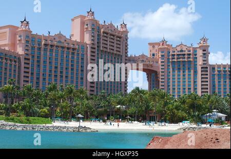 Atlantis Resort Hotel Bahamas Stockfoto