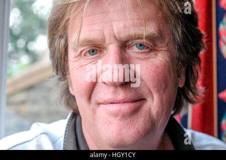 Tim Blackman, Vater von Lucie Blackman, ermordeten in Japan, zu Hause auf der Isle Of Wight. Stockfoto