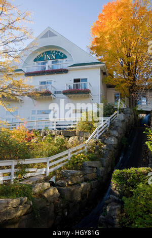 Das Inn at Mill Falls in Meredith, New Hampshire. Stockfoto