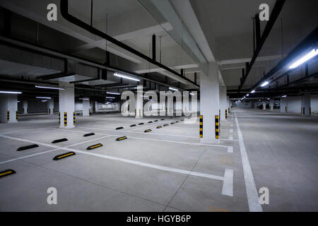 Parkplatz Stockfoto