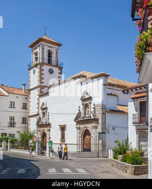 Spanien, Andalusien, Provinz Cadiz, Iglesia de Nuestra Señora De La Encarnación, Pfarrkirche der Menschwerdung in das Dorf Grazalema Stockfoto