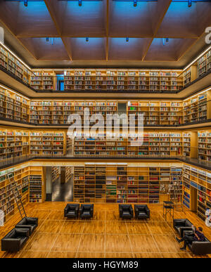 Buch-Cube, innen der Herzogin Anna Amalia Library, Weimar, Thüringen, Deutschland Stockfoto