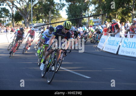 Adelaide, Australien. 15. Januar 2017. Peoples Choice Classic, Santos Tour Down Under. Bildnachweis: Peter Mundy/Alamy Live-Nachrichten Stockfoto