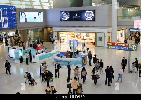 Incheon international Airport in Seoul, Südkorea. Stockfoto