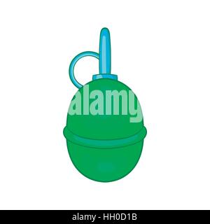 Paintball Granate Handsymbol, Cartoon-Stil Stock Vektor