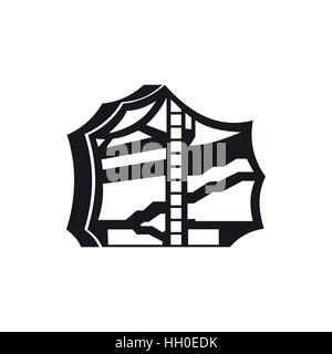 Kimchi, Traditionelles koreanisches Essen Icon, einfachen Stil Stock Vektor