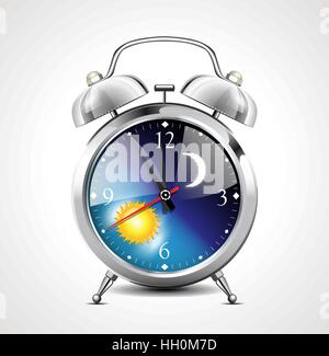 Wecker-Konzept Stock Vektor