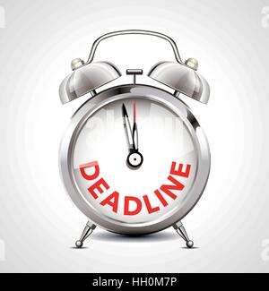 Wecker-Konzept Stock Vektor