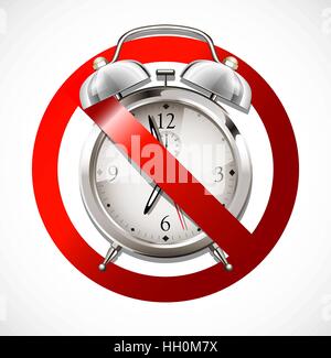 Wecker-Konzept Stock Vektor