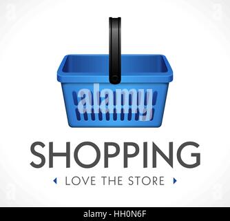 Einkaufen-logo Stock Vektor