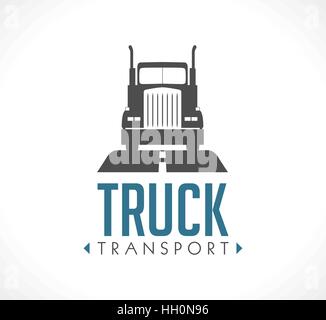 Logo - Logistik LKW Stock Vektor