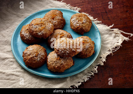 Karotte-Gewürz-cookies Stockfoto