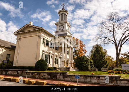 McMurran Hall (ehemaliges Jefferson County Courthouse Gebäude), Shepherd Hochschule Shepherdstown, WV Stockfoto