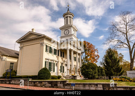 McMurran Hall (ehemaliges Jefferson County Courthouse Gebäude), Shepherd Hochschule Shepherdstown, WV Stockfoto